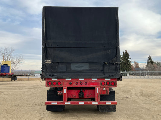 2006 Lode King Tri/A 53 FT Curtain Side Flat Deck Trailer