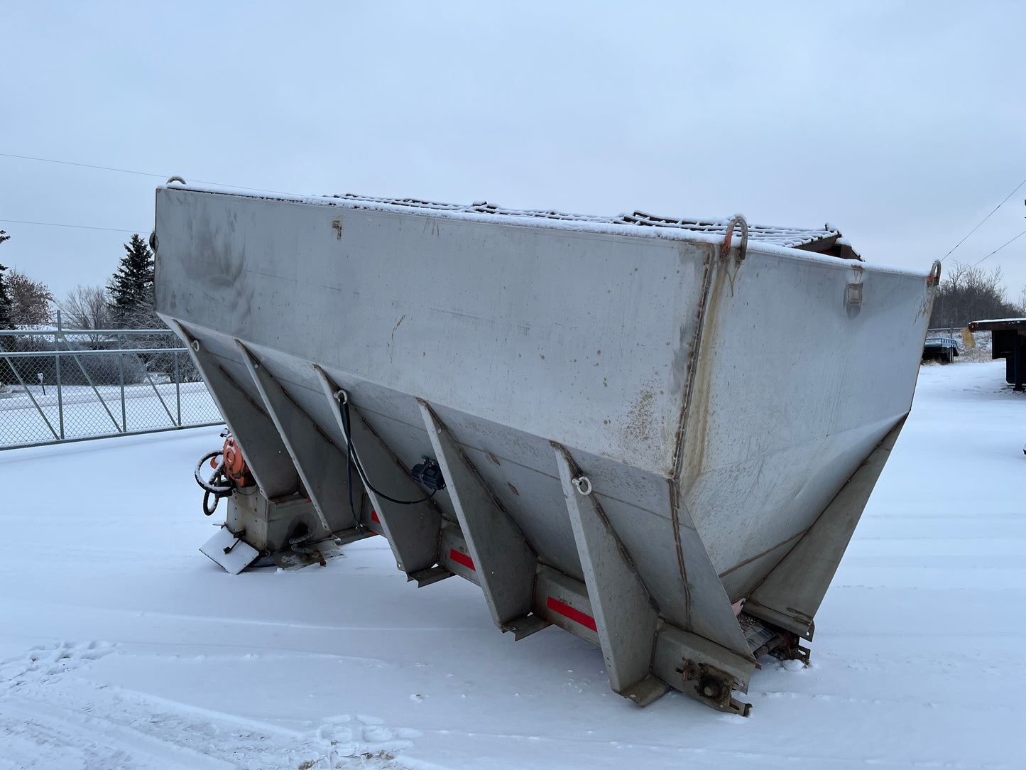 Commercial 10 FT Sander Spreader (Stainless Steel)