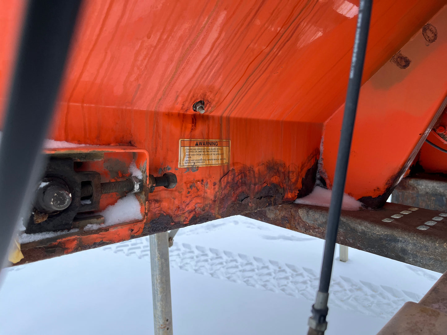 Commercial 8 FT Sander Spreader