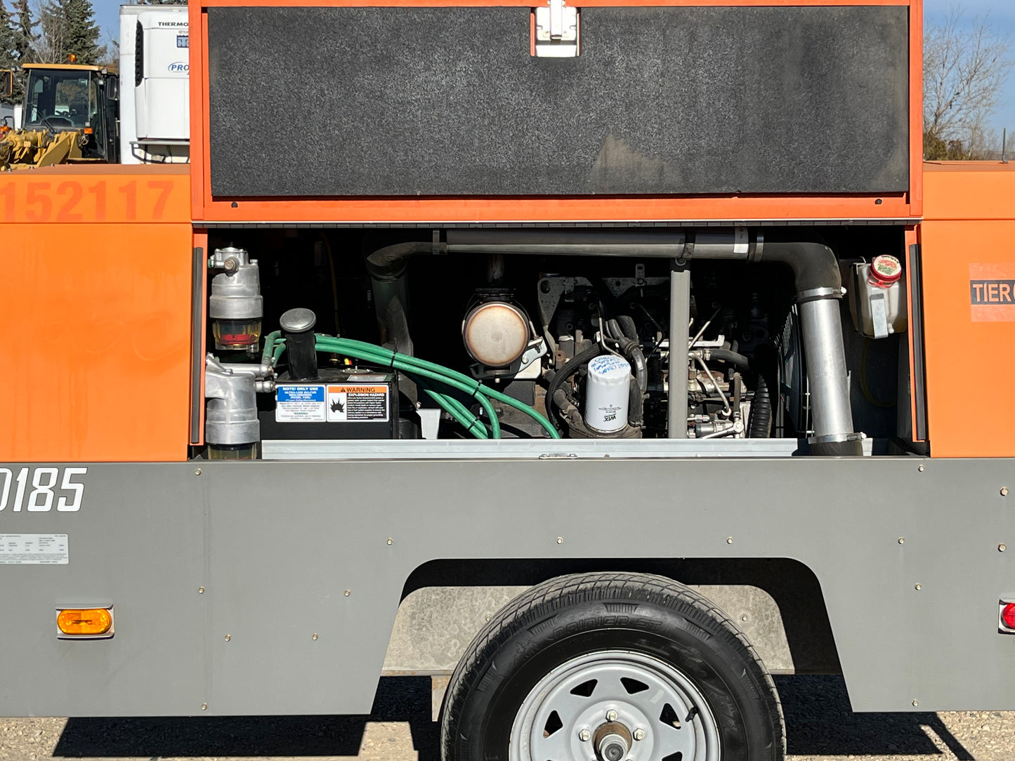 2021 Sullivan Compressor D185 with 539 hours