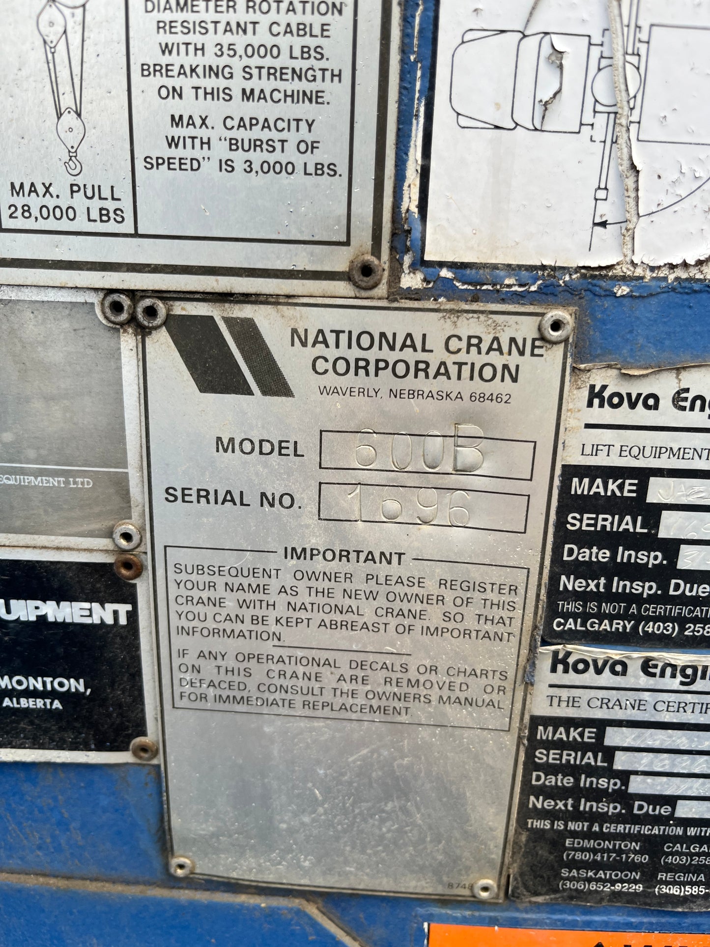 CME Truck Mounted Crane