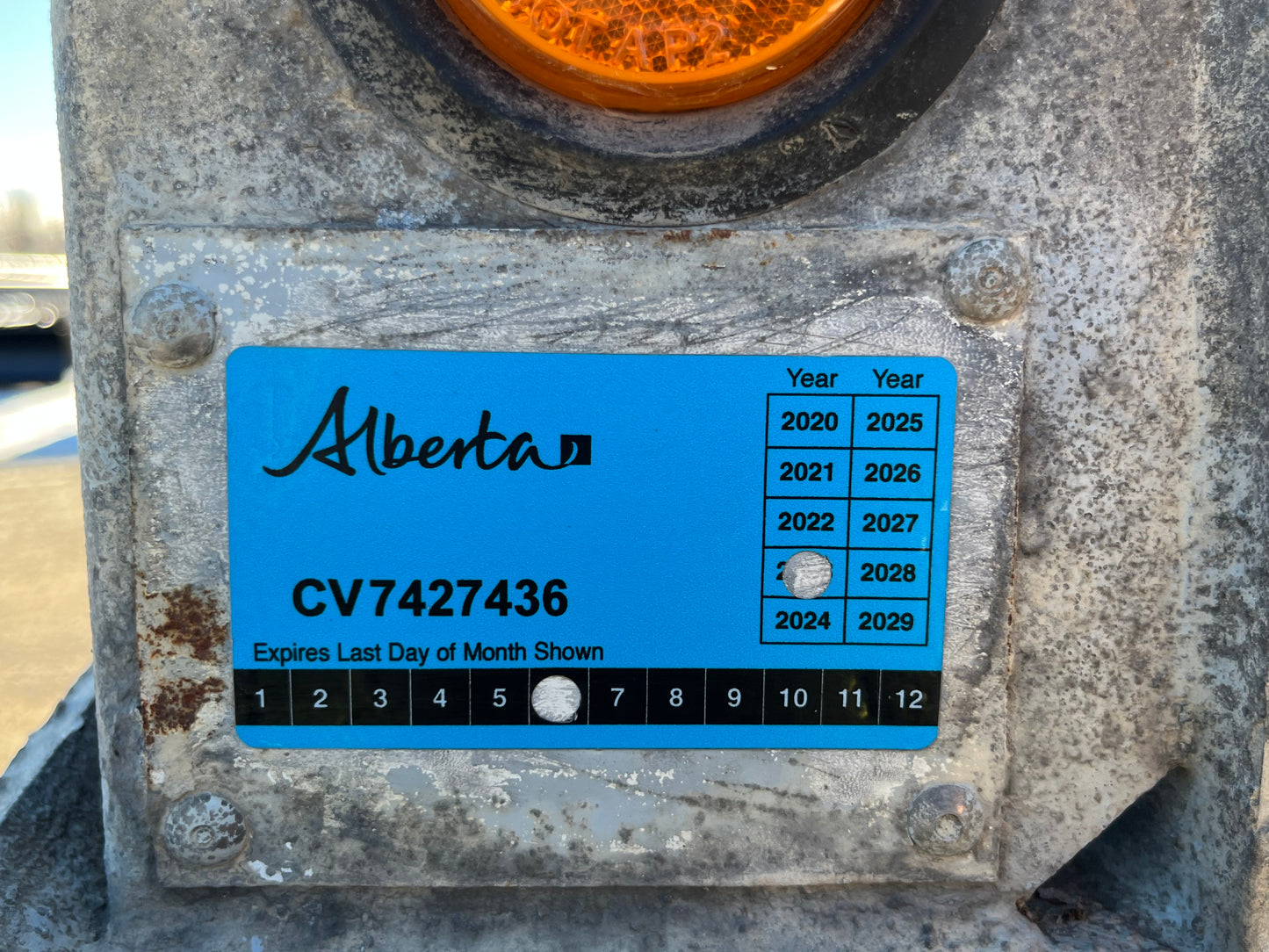 2008 Di Mond 53 FT Galvanized Container Chassis (Extendable)