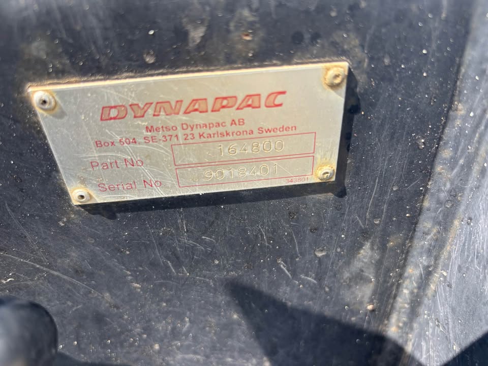 Dynapac CC622HF Tandem Vibratory Roller