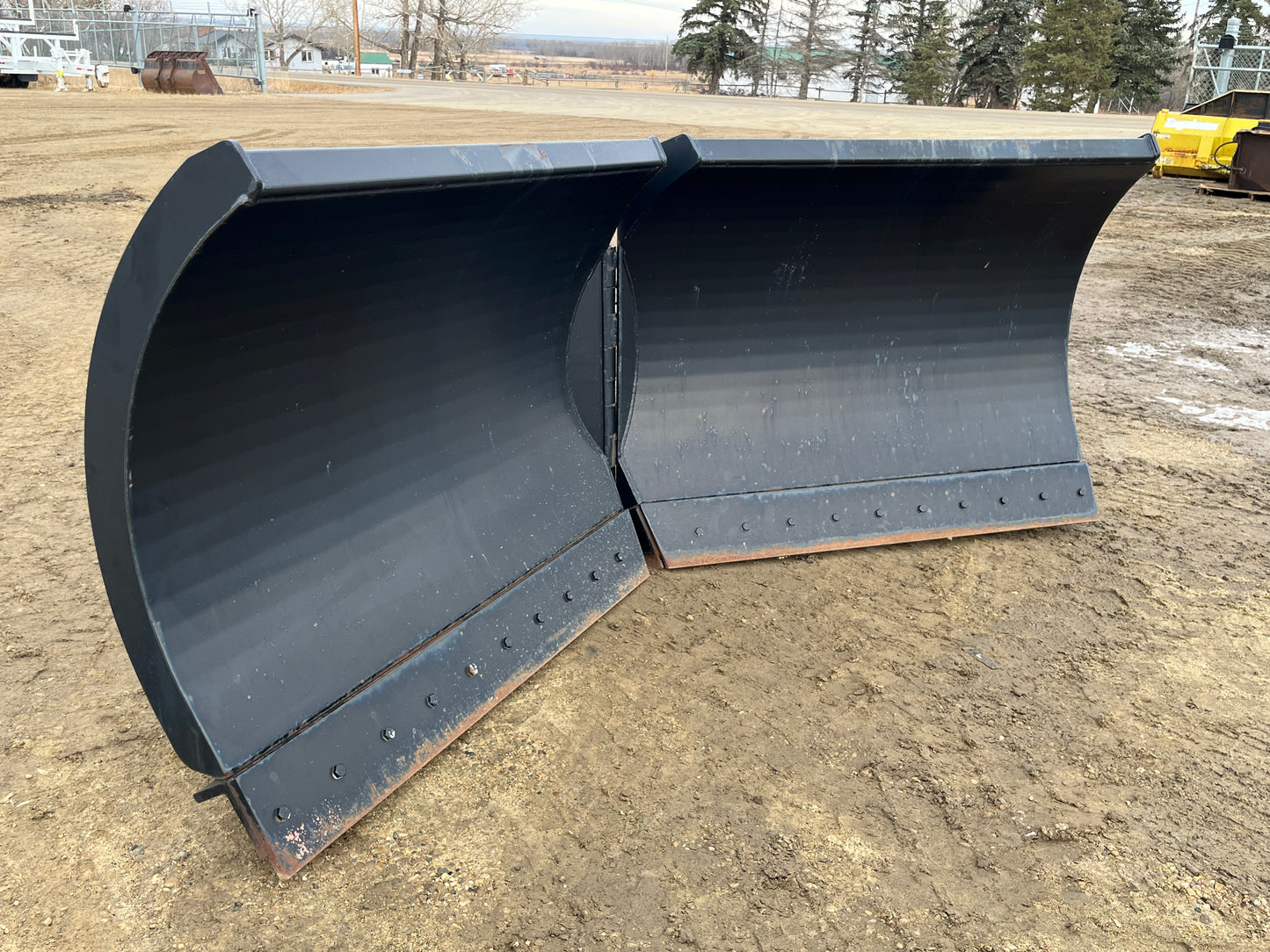 132 IN WBM Hydraulic V Snow Plow To Fit Doosan DL250-3