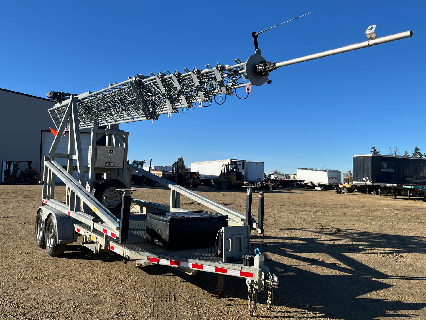 2013 Alltech 106 Ft Communication Cell Signal Booster Tower