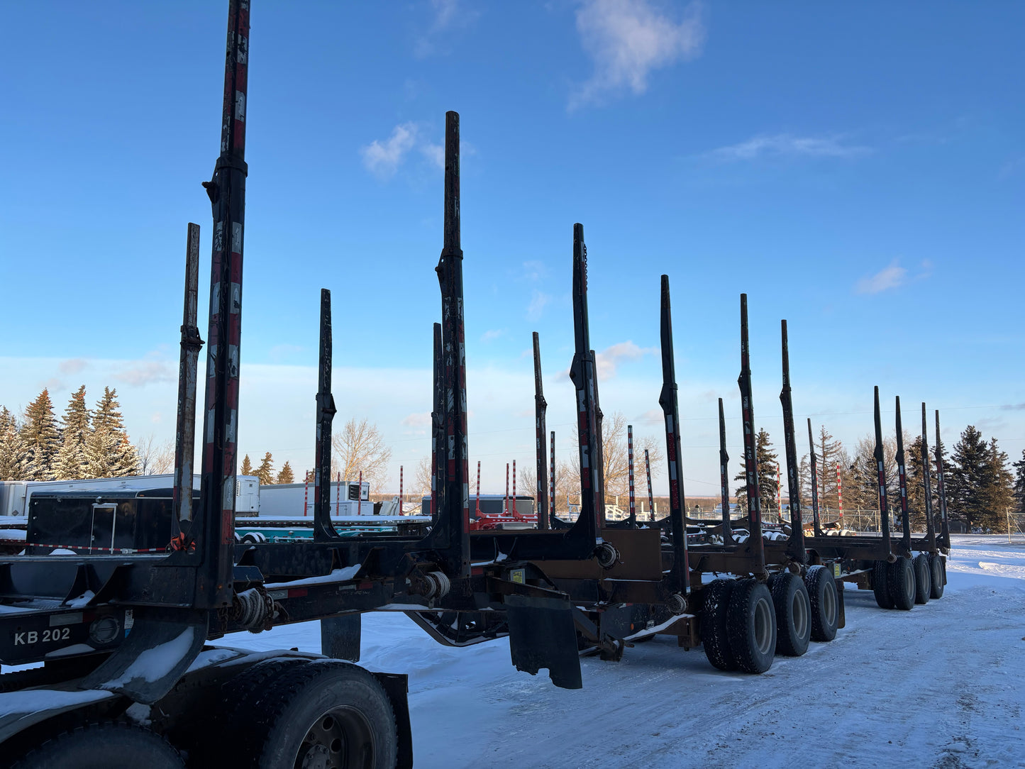 2020 Peerless King B Log Trailer