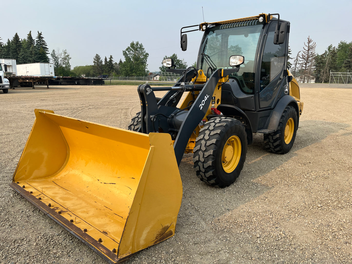 2019 John Deere 204L Compact Wheel Loader, 447 Hours - Like New!