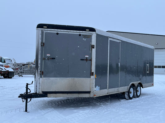2013 Forest River T/A Enclosed Sled Trailer 24 FT
