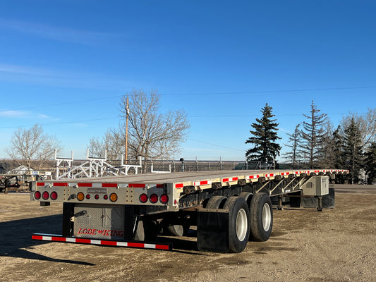 2014 Lode King 53 Ft TA Aluminum Combo Flat Deck