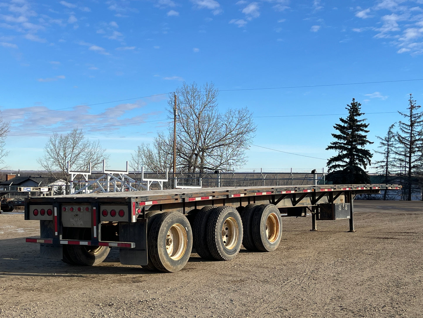 1999 BWS 48 Ft Tri A Steel Flat Deck