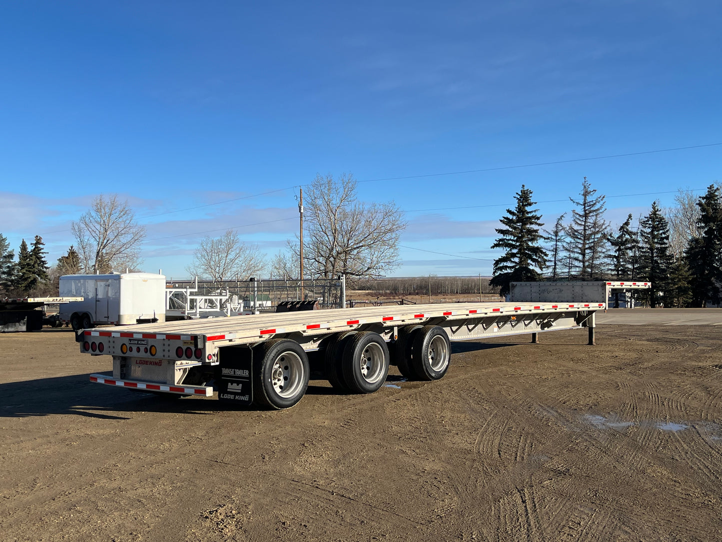 2023 Lode King 53 Ft Step Deck Trailer All Aluminum