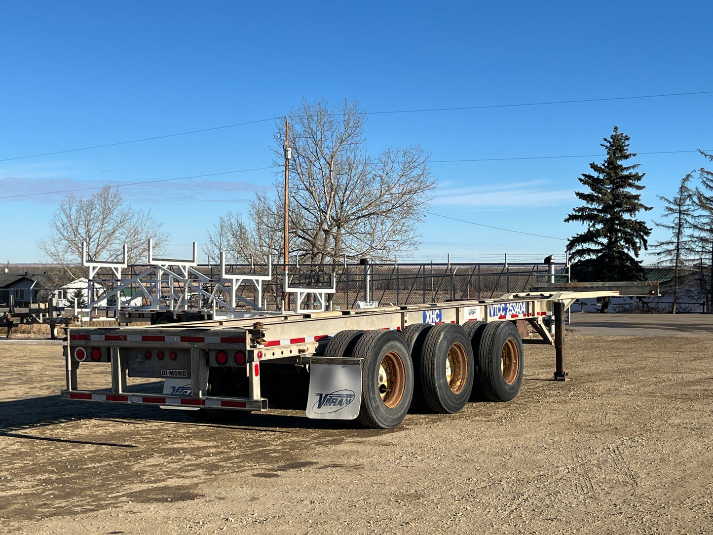 2008 Di Mond 53 FT Galvanized Container Chassis (Extendable)