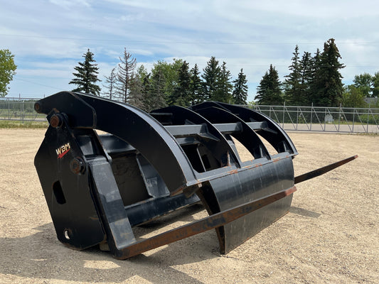 2022 WBM Pipe Wheel Loader Grapple 72 IN - Fits CAT 988K