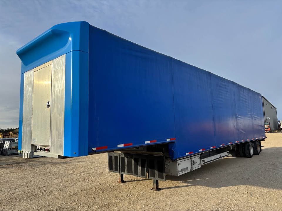 2019 Lode King 48 Ft All Aluminum Tandem Curtain Side Trailer