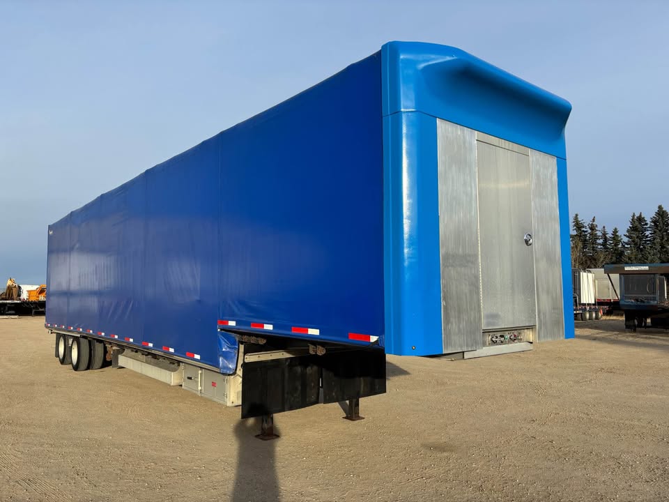 2019 Lode King 48 Ft All Aluminum Tandem Curtain Side Trailer