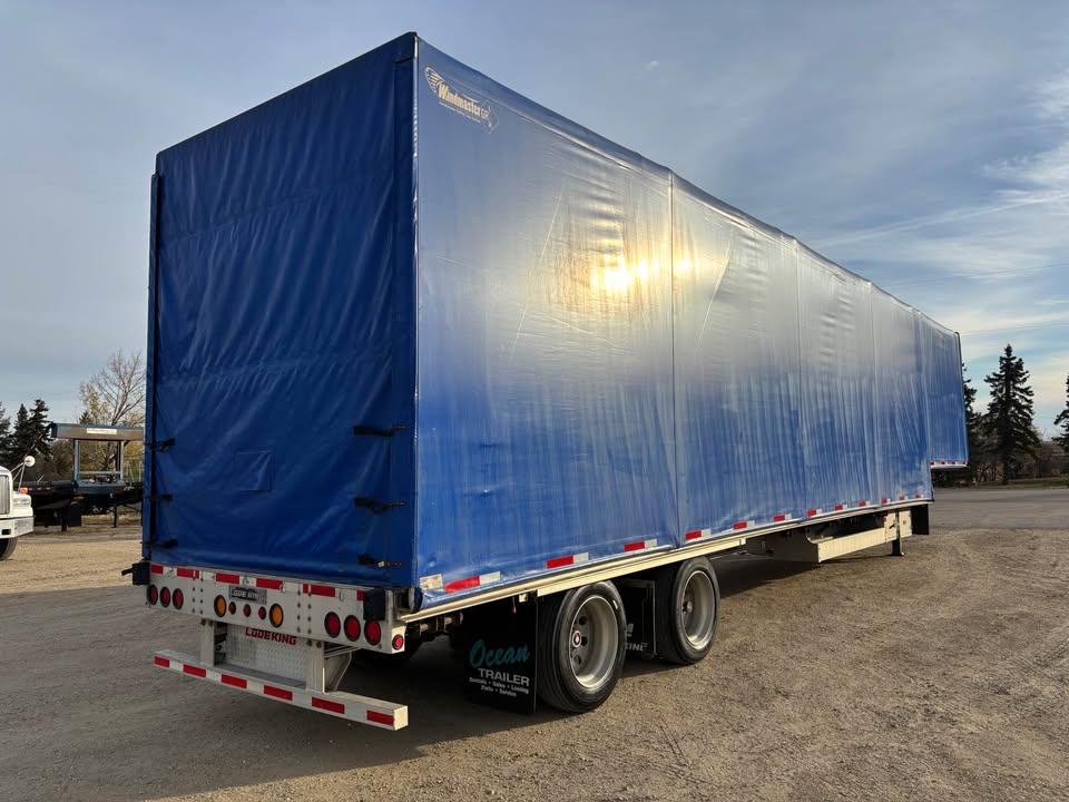2019 Lode King 48 Ft All Aluminum Tandem Curtain Side Trailer