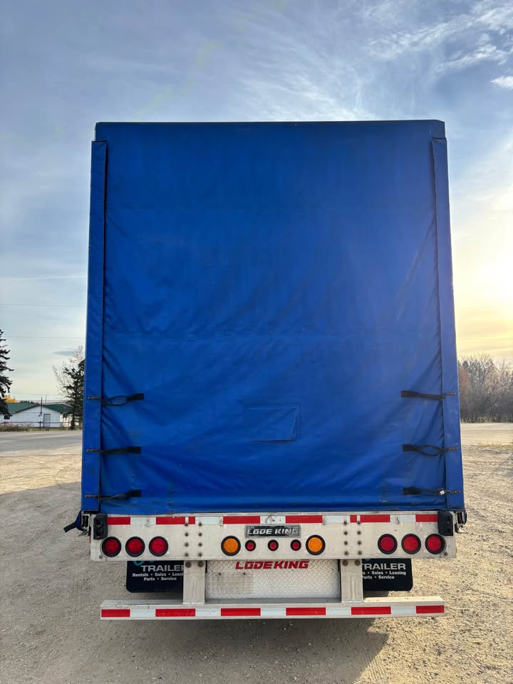 2019 Lode King 48 Ft All Aluminum Tandem Curtain Side Trailer