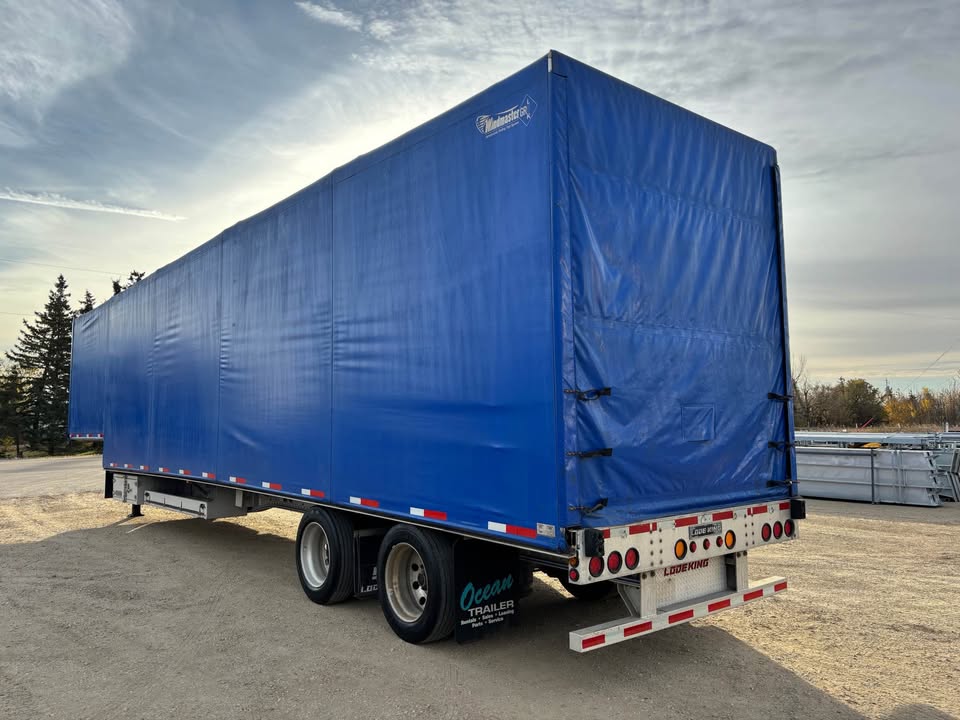 2019 Lode King 48 Ft All Aluminum Tandem Curtain Side Trailer
