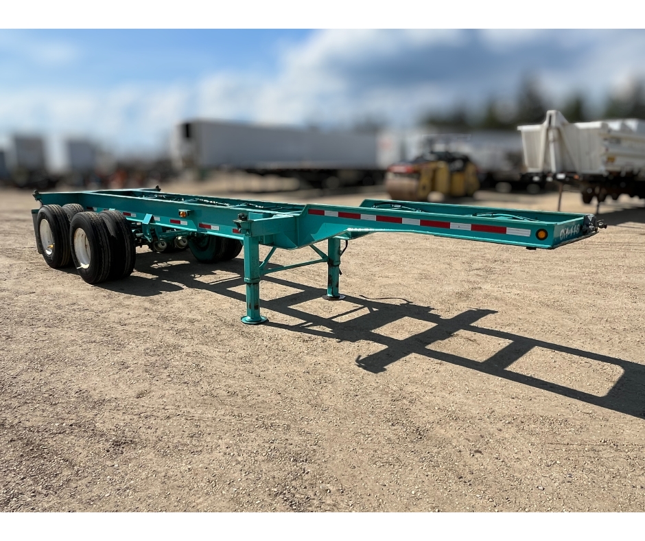 2001 Raja T/A Container Chassis Trailer 20 Ft