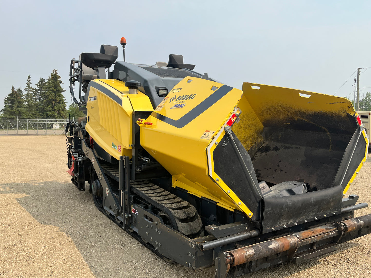 2021 Bomag CR820T Wheel Asphalt Paver 380 Hours – Superb Condition