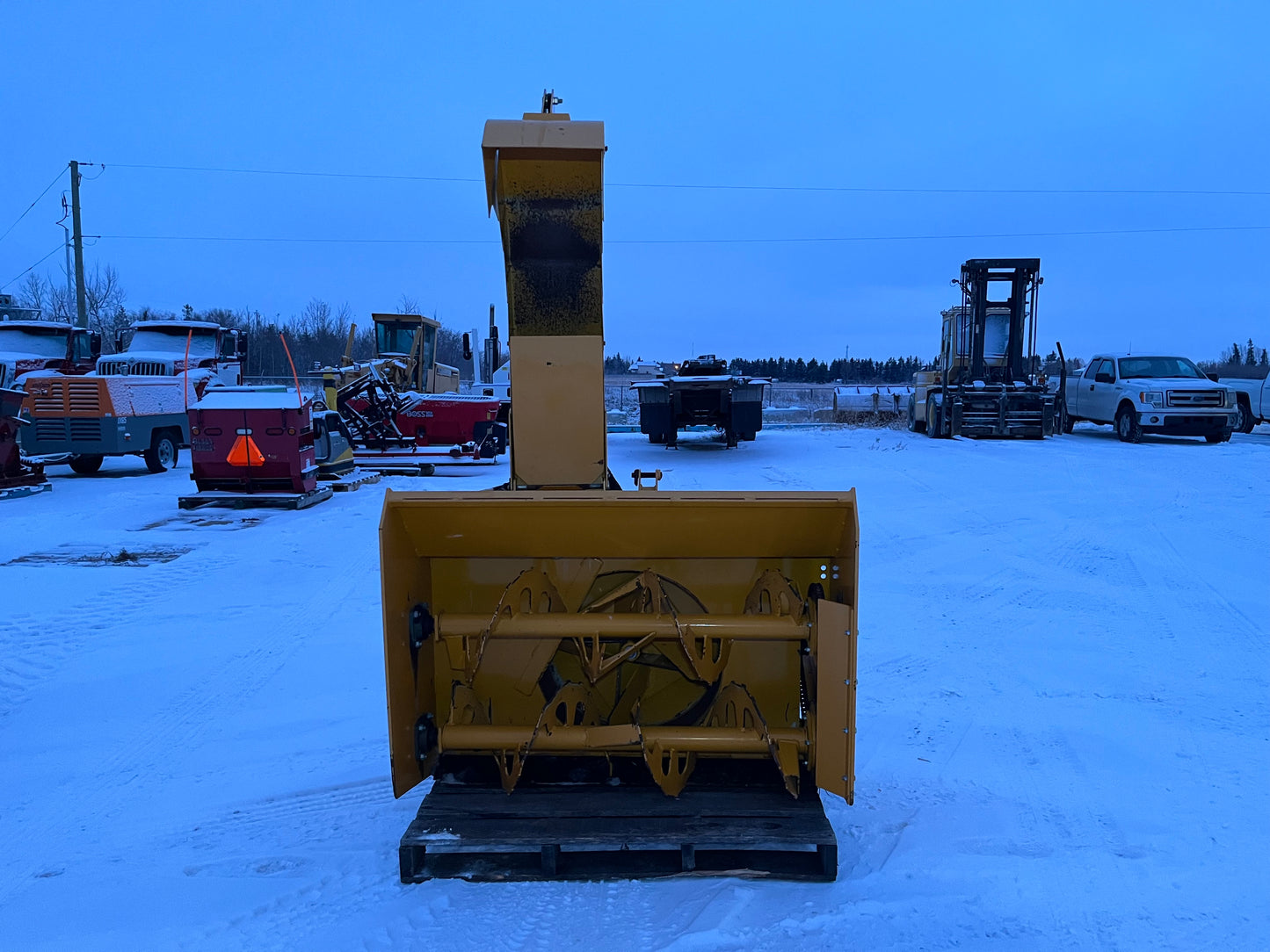 Trackless Vehicle Snowblower, Model B3 – Width 51 IN