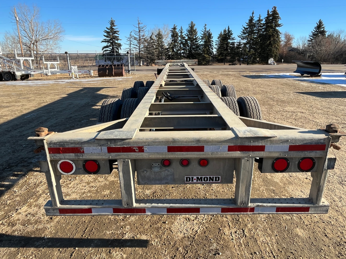 2008 Di Mond 53 FT Galvanized Container Chassis (Extendable)