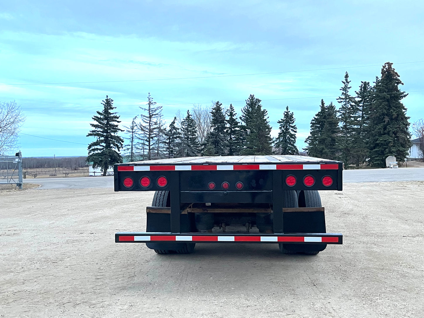 2013 Clark 53 FT Tri/A Flat Deck Trailer
