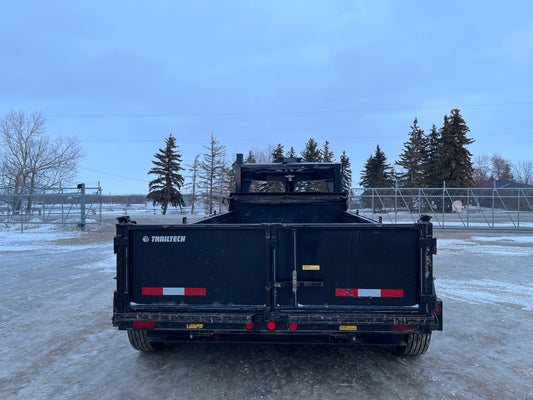 2022 Trailtech Gooseneck Tri/A 16 FT Dump Trailer