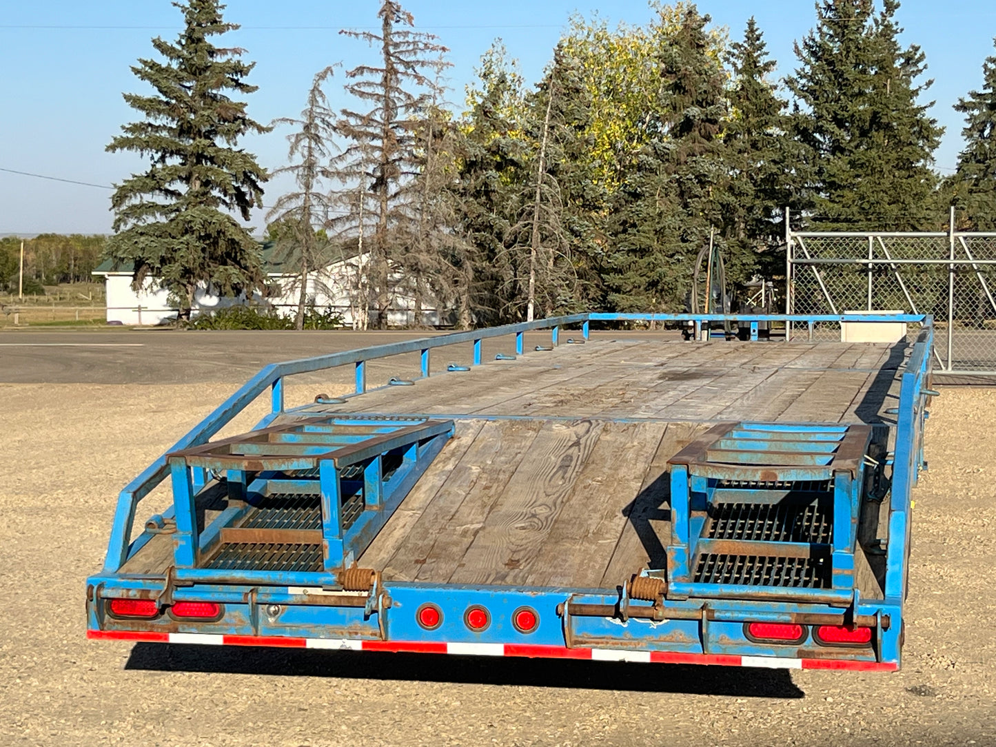 2010 Double A Tandem Tag Equipment Trailer