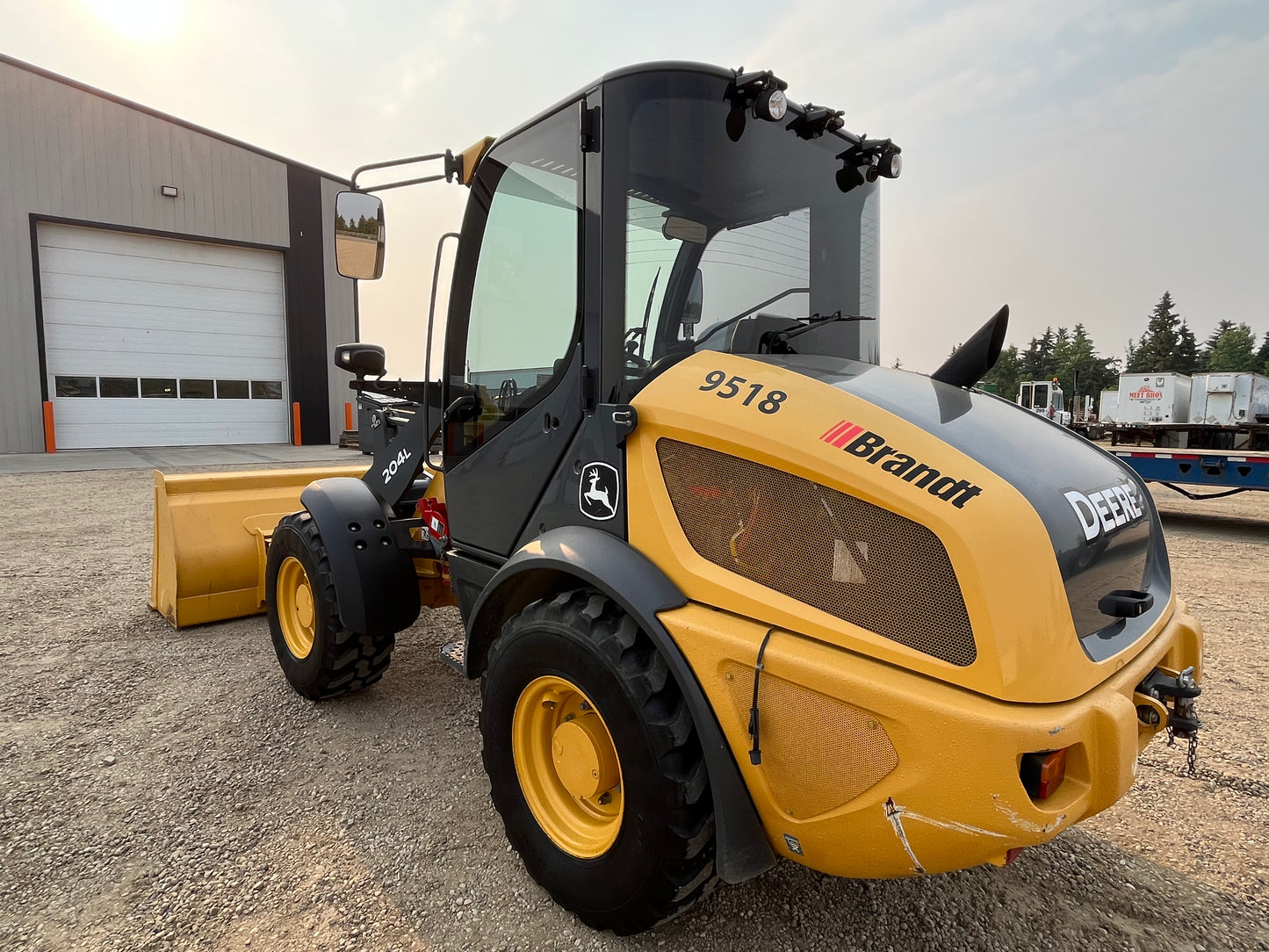 2019 John Deere 204L Compact Wheel Loader, 447 Hours - Like New!