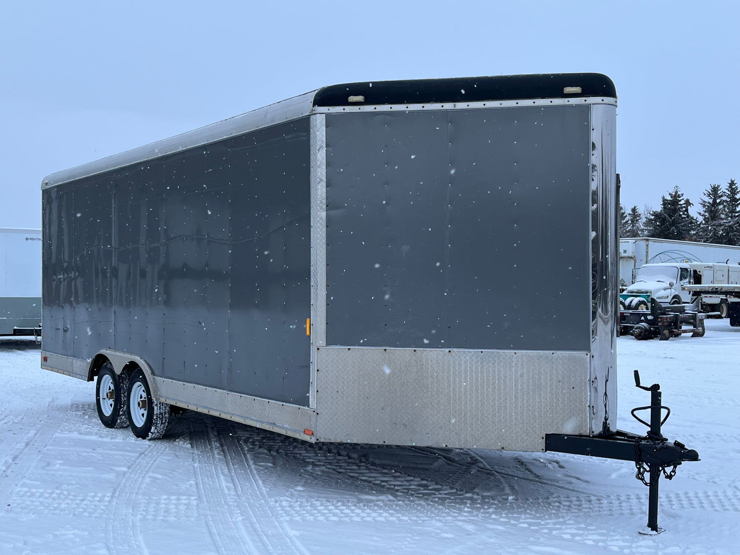 2013 Forest River T/A Enclosed Sled Trailer 24 FT