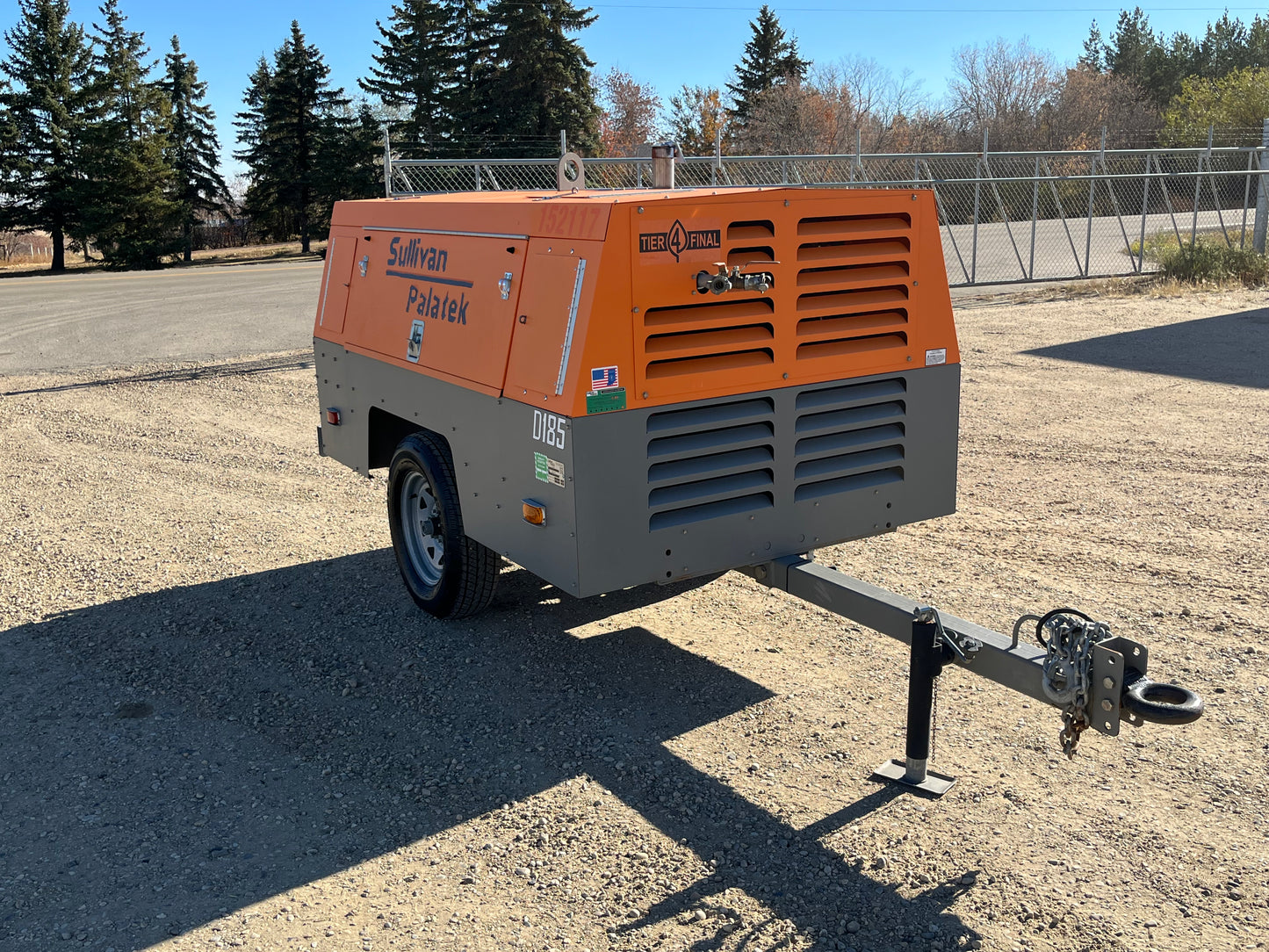 2021 Sullivan Compressor D185 with 539 hours