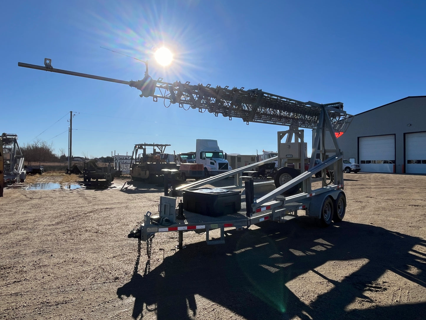 2013 Alltech 106 Ft Communication Cell Signal Booster Tower