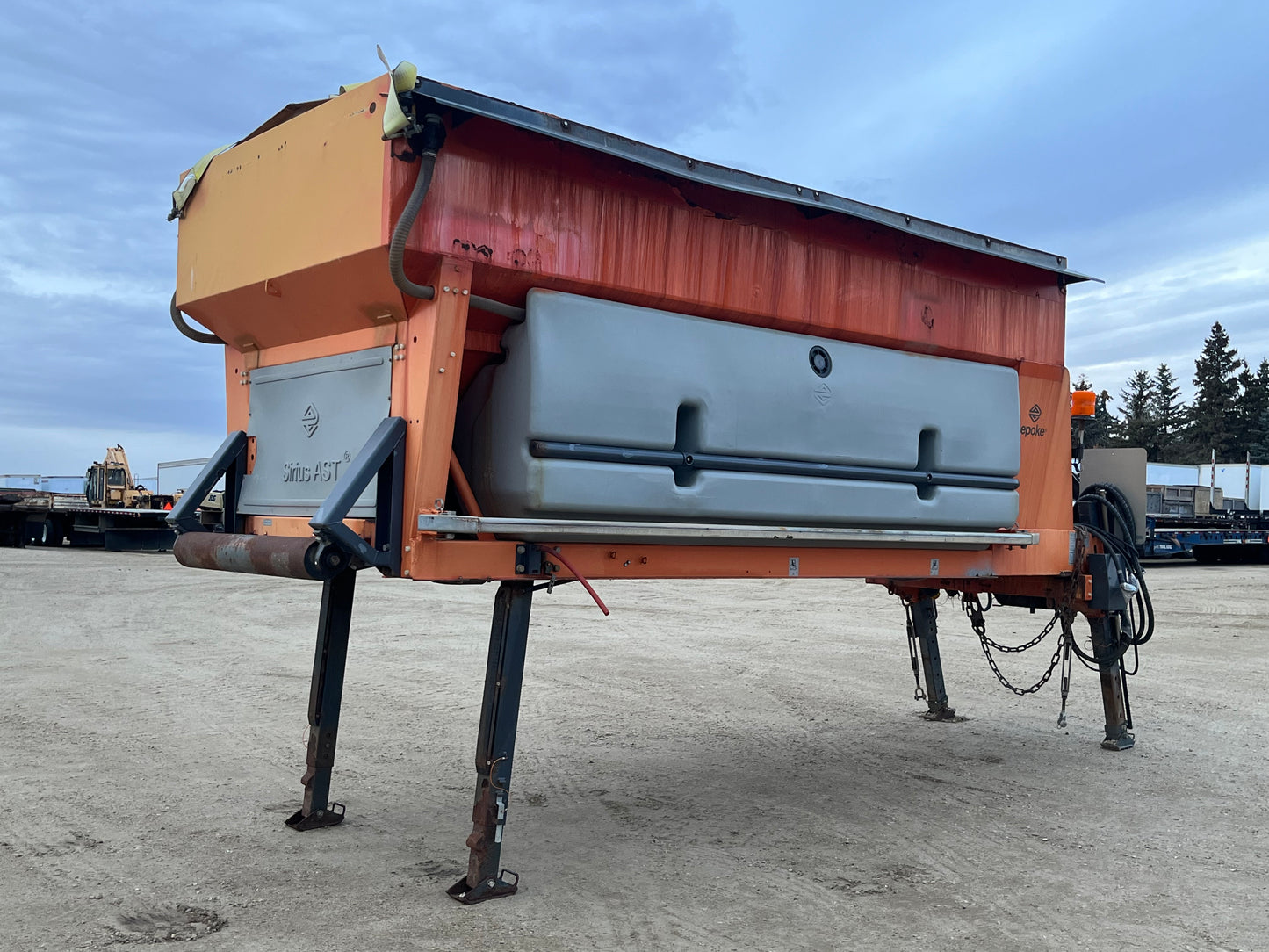 2012 Epoke Sirius Combo AST SH4900 Spreader Sander