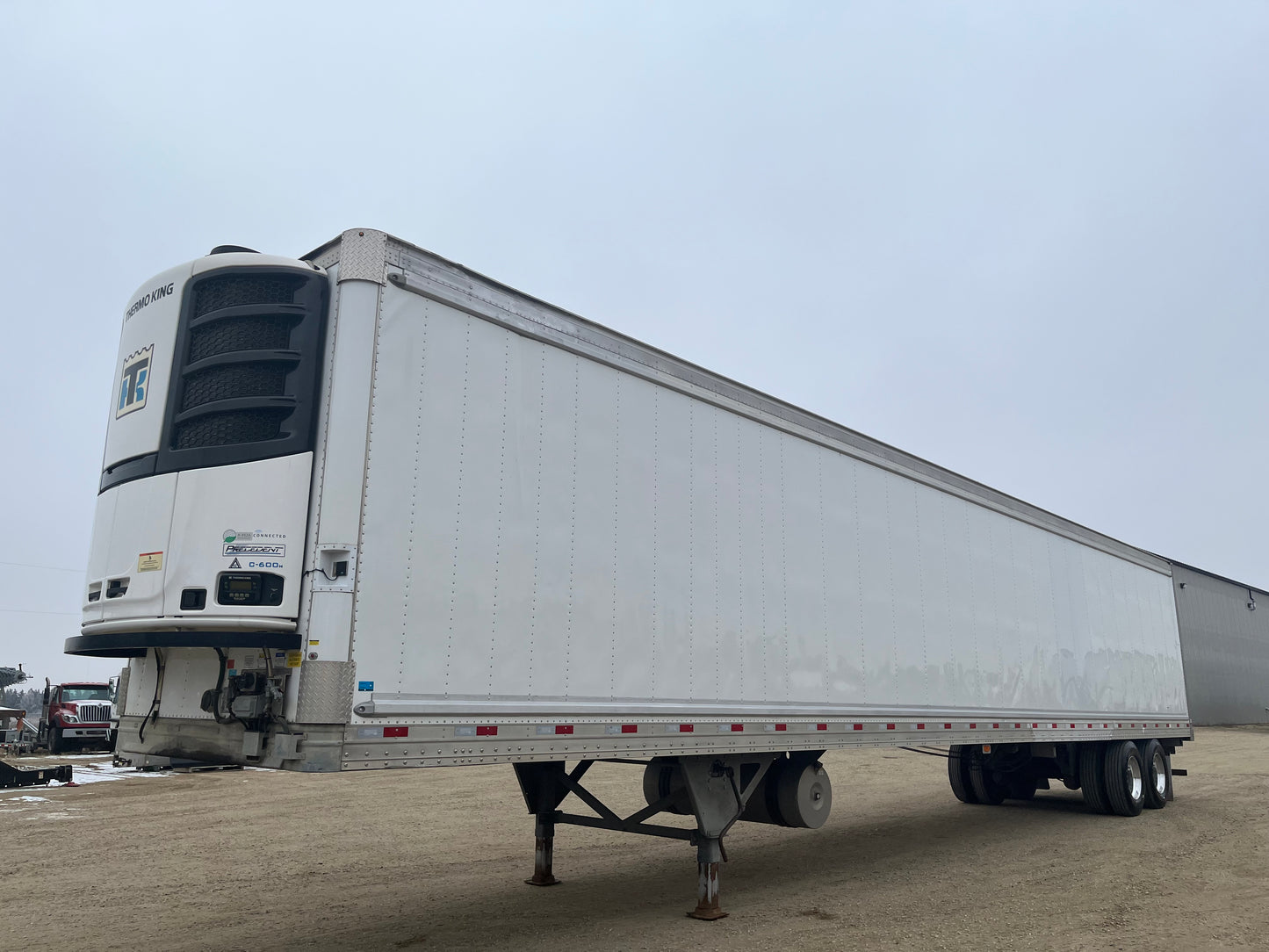 2022 Hyundai 53 Ft T/A Reefer Van Trailer