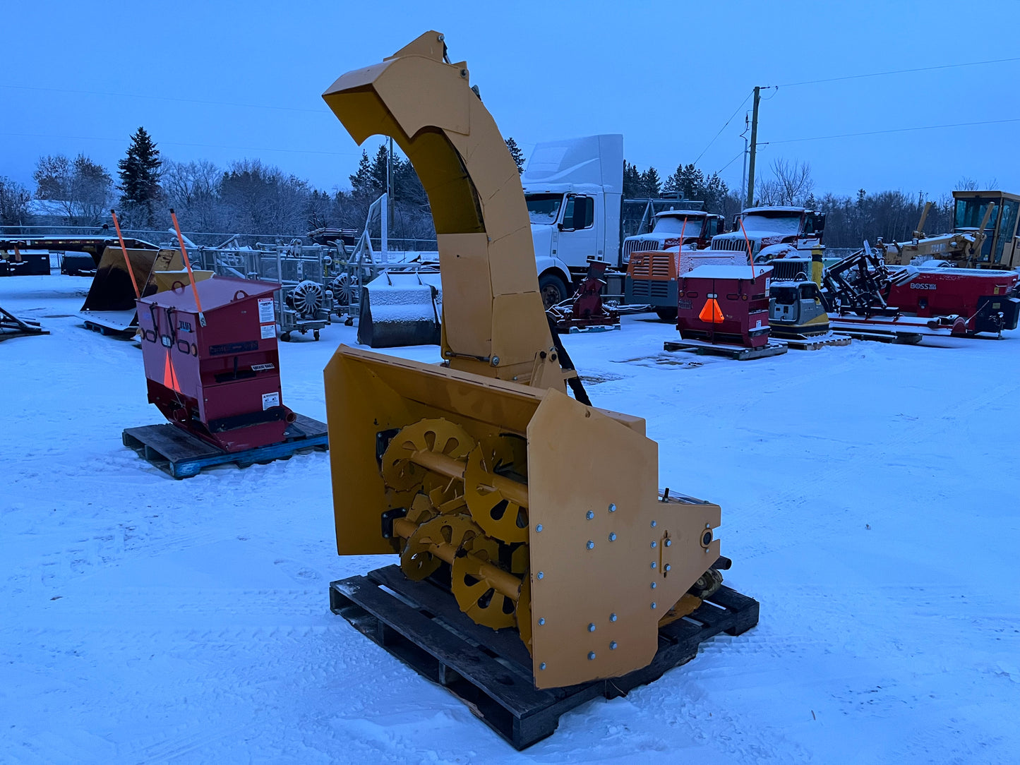 Trackless Vehicle Snowblower, Model B3 – Width 51 IN