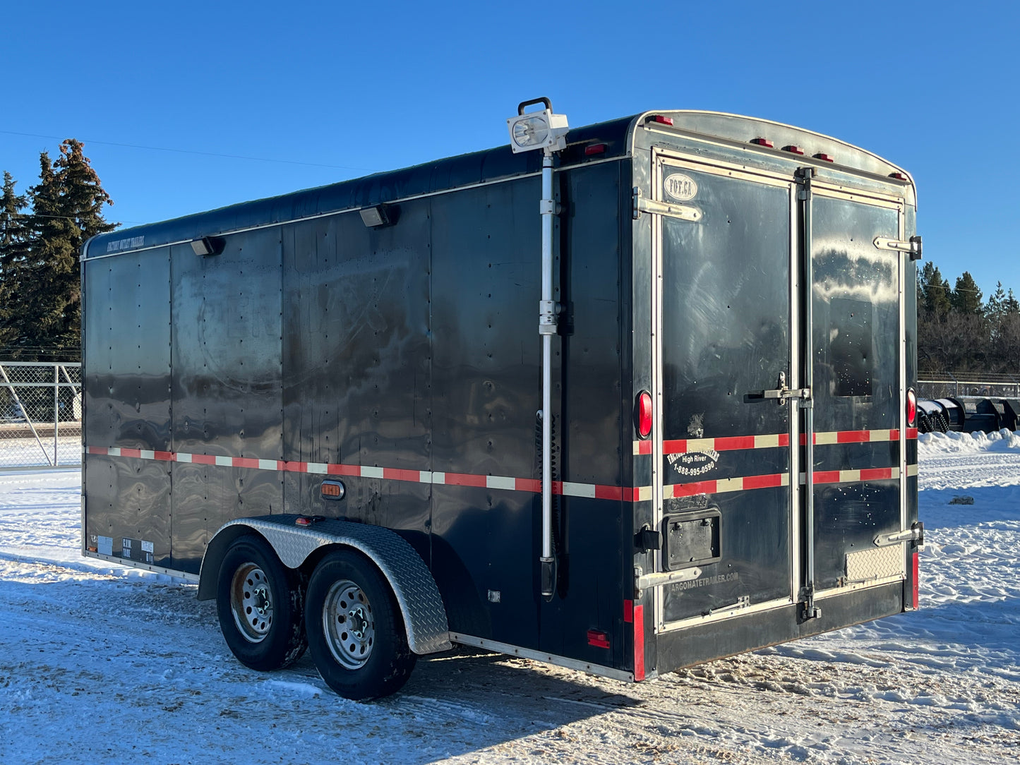 2011 Factory Outlet Trailer T/A Enclosed Tool Crib Trailer 16 FT