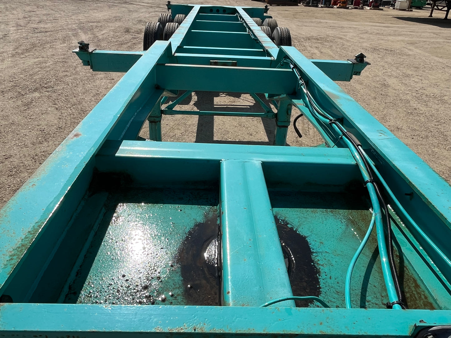 2001 Raja T/A Container Chassis Trailer 20 Ft