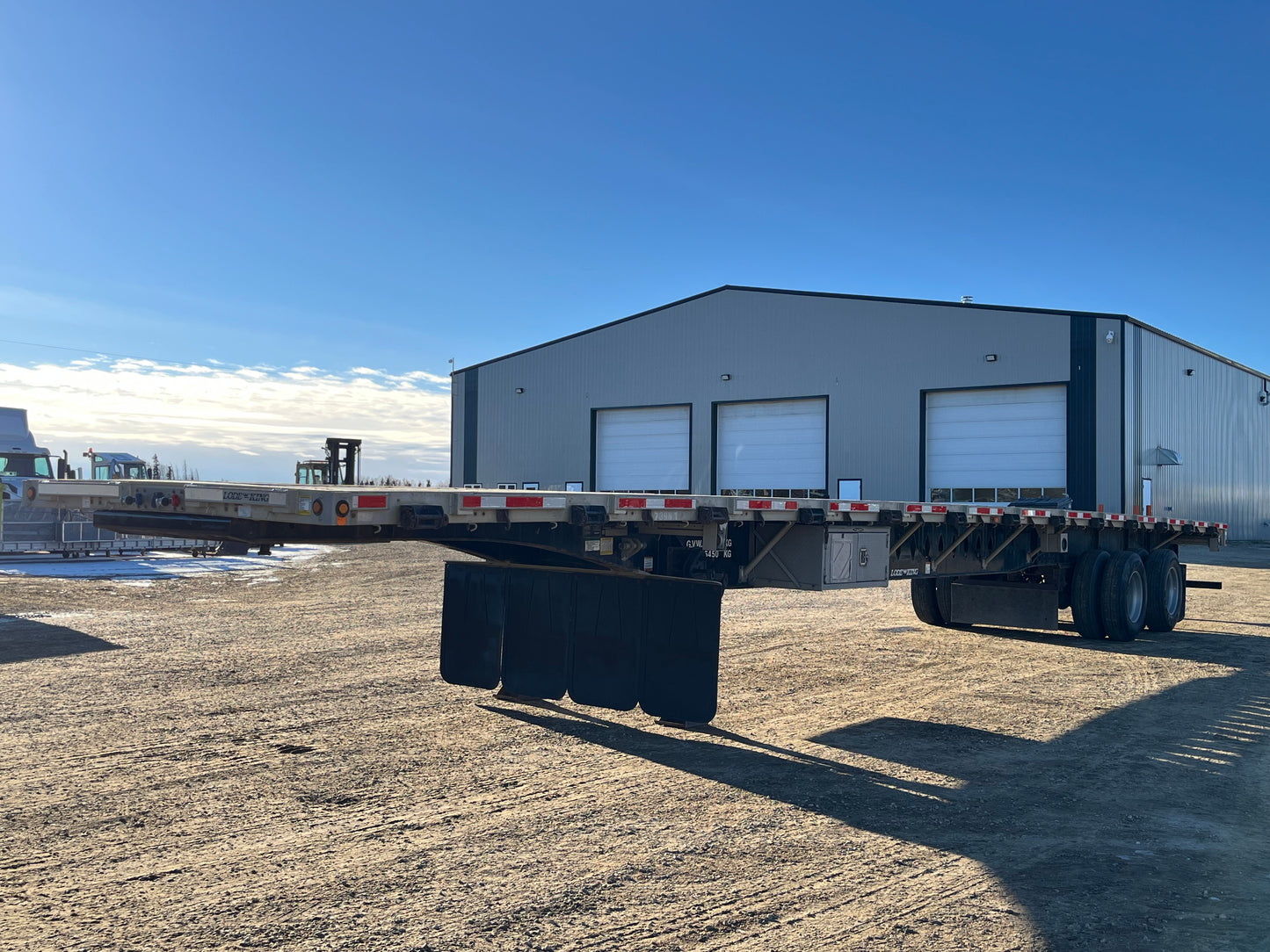 2014 Lode King 53 Ft TA Aluminum Combo Flat Deck