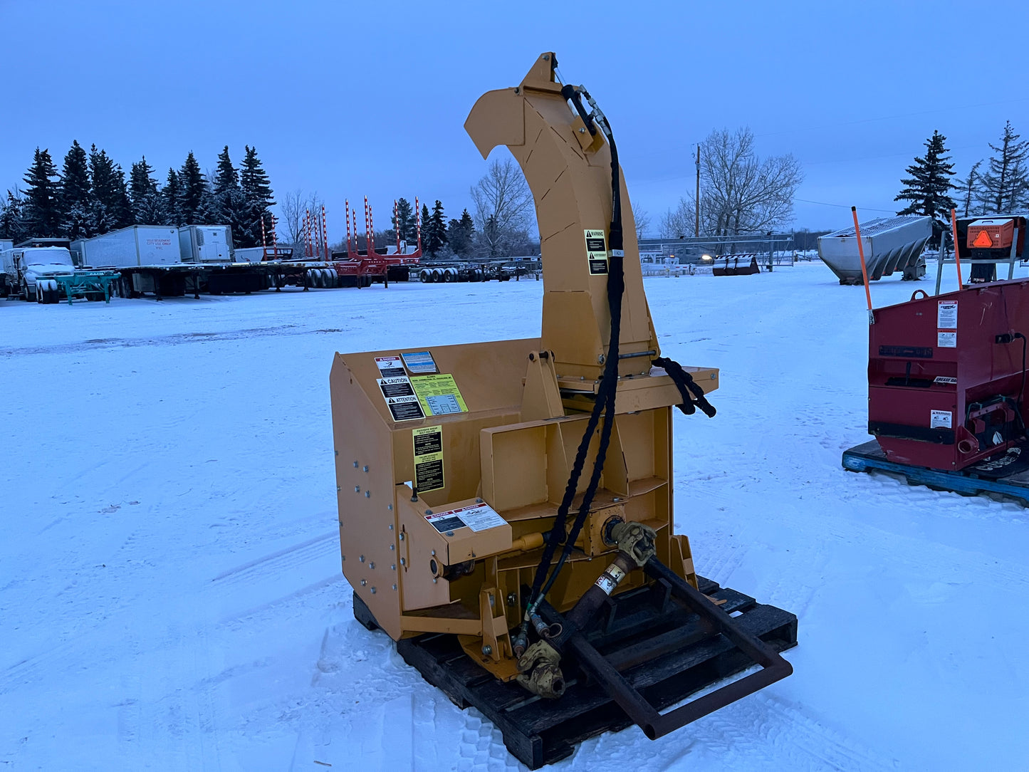 Trackless Vehicle Snowblower, Model B3 – Width 51 IN