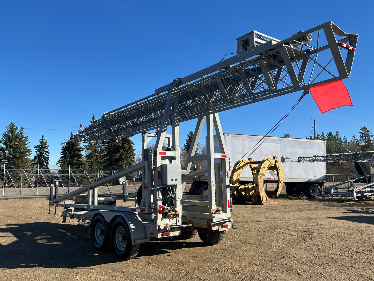 2013 Alltech 106 Ft Communication Cell Signal Booster Tower