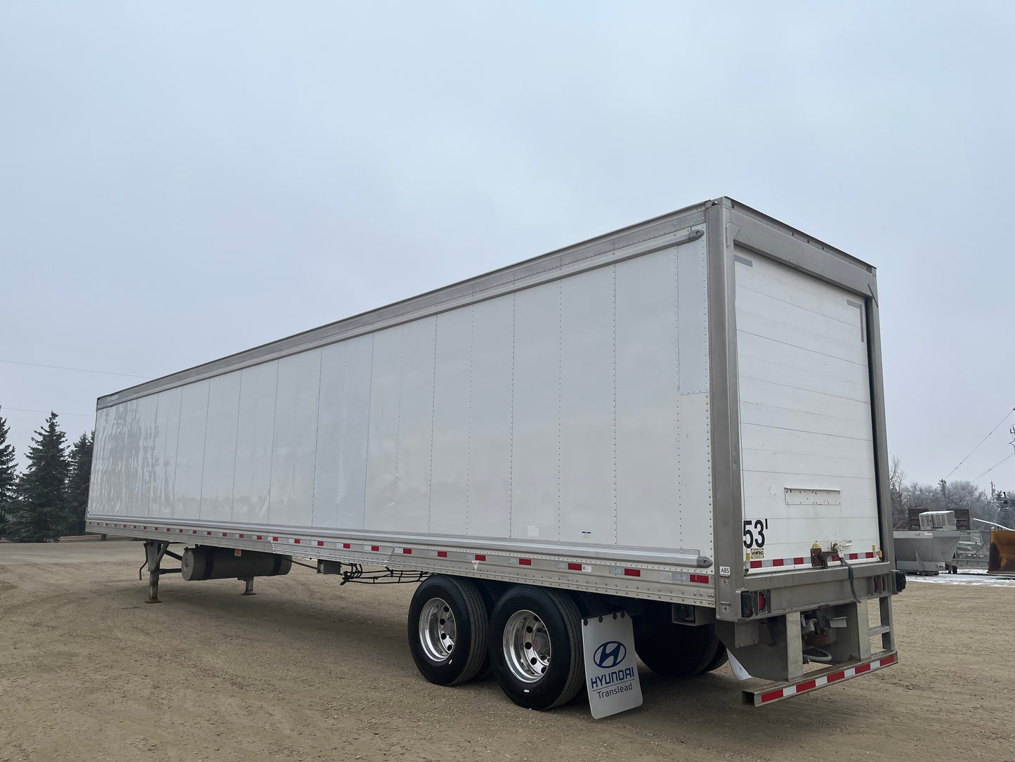 2022 Hyundai 53 Ft T/A Reefer Van Trailer