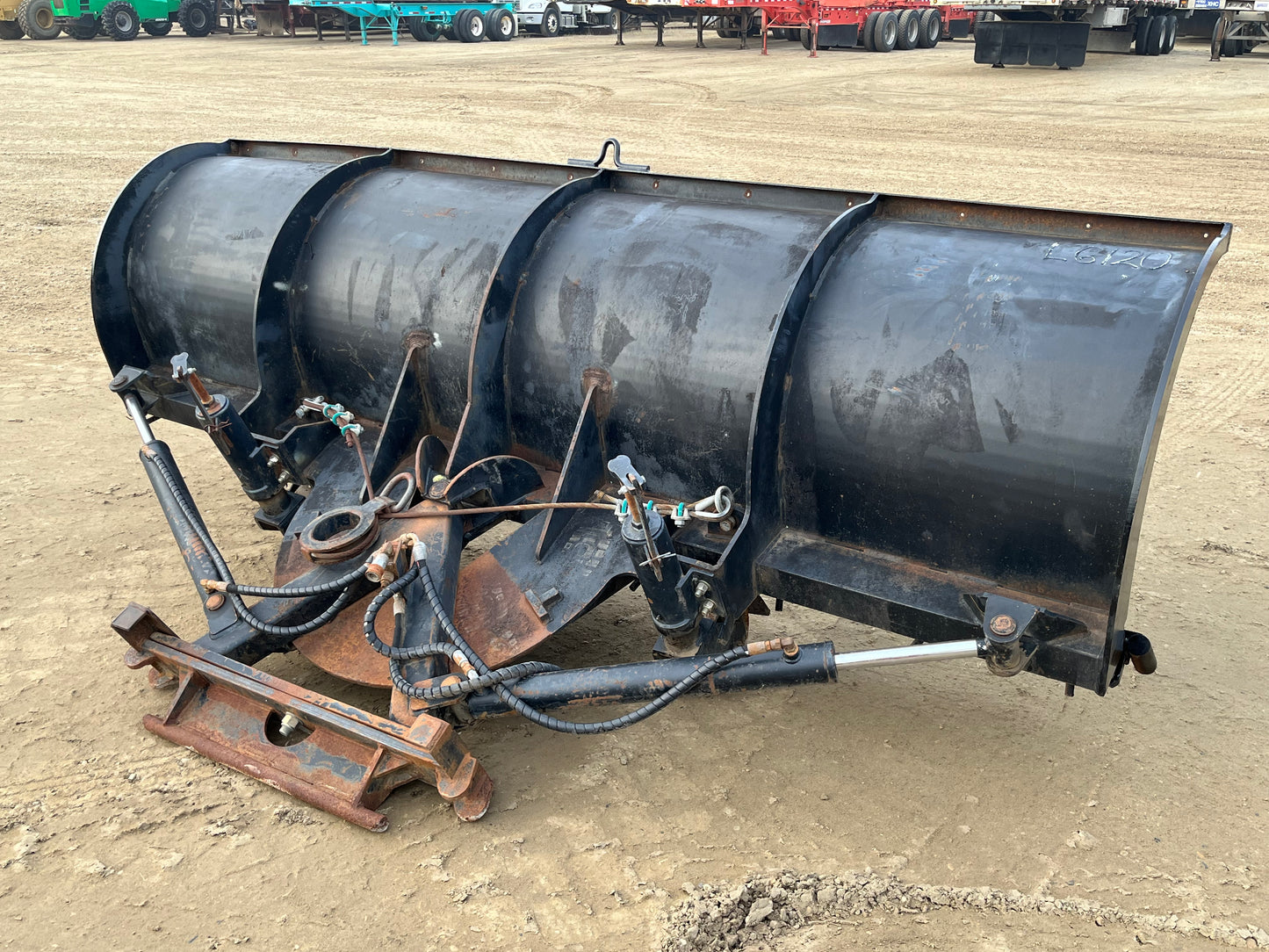 132 IN Hydraulic Reversible Snow Plow To Fit Truck