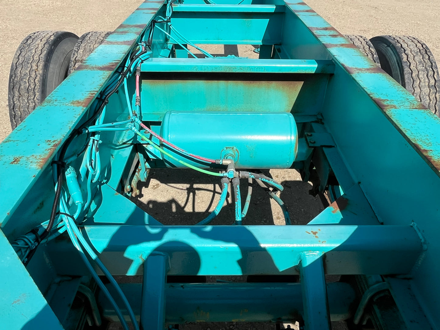 2001 Raja T/A Container Chassis Trailer 20 Ft