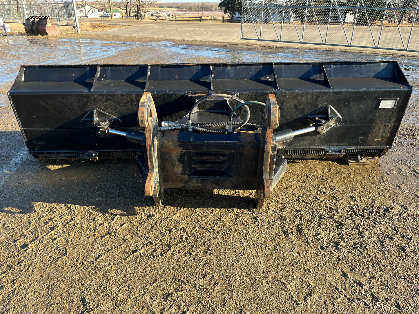 CAT 146 IN Hydraulic Reversible Snow Plow - Quick Attach