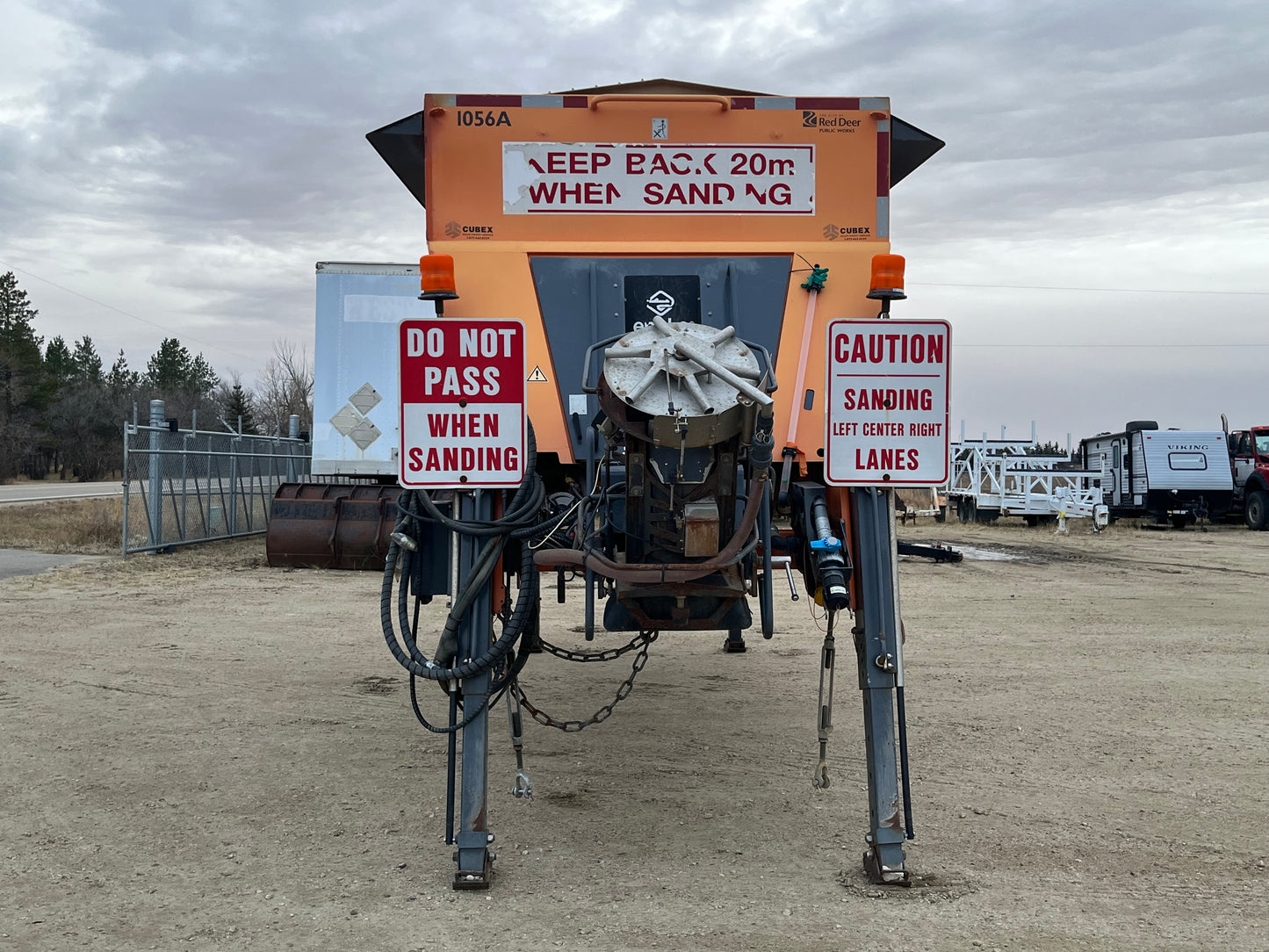 2012 Epoke Sirius Combo AST SH4900 Spreader Sander