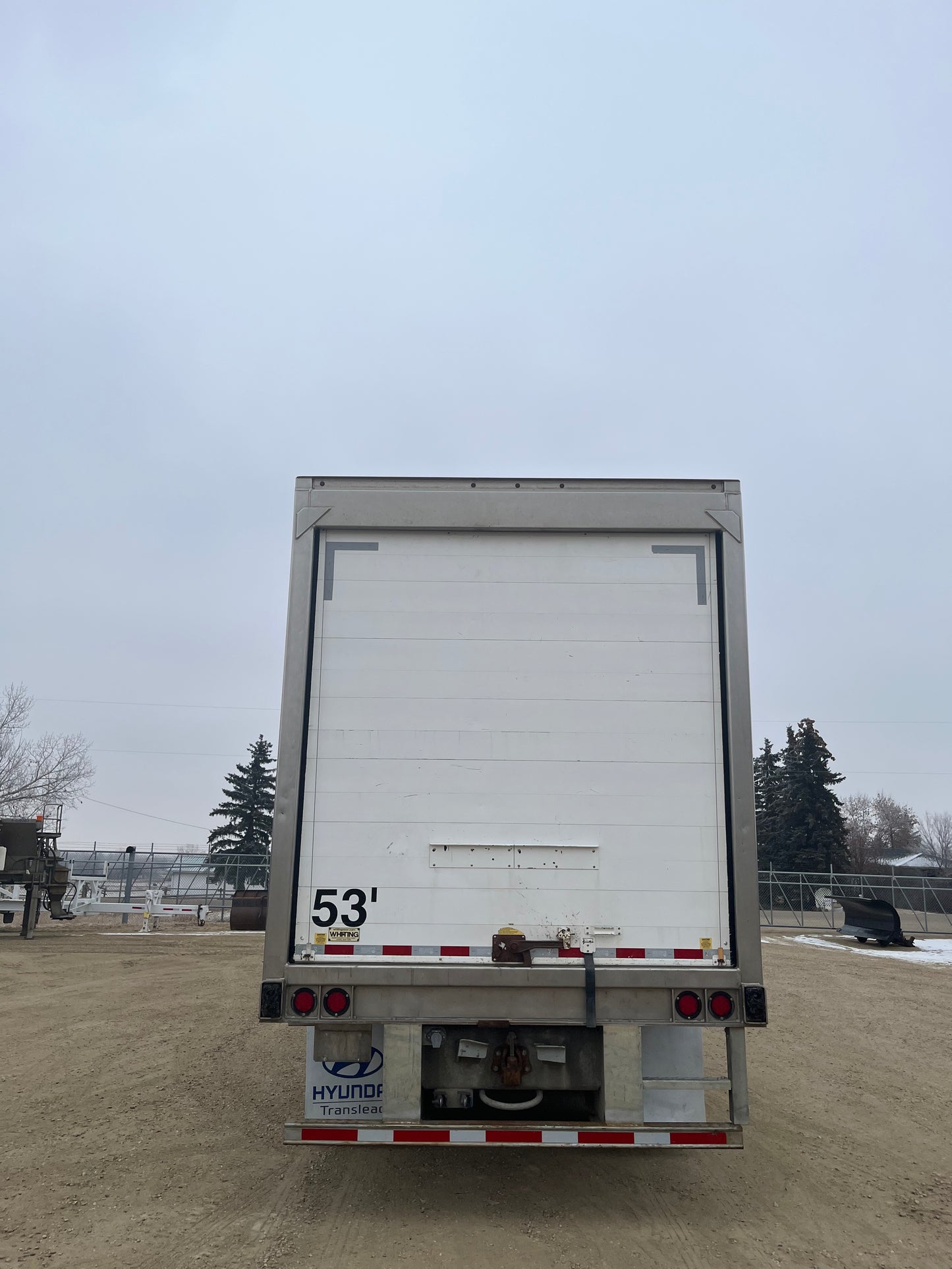 2022 Hyundai 53 Ft T/A Reefer Van Trailer