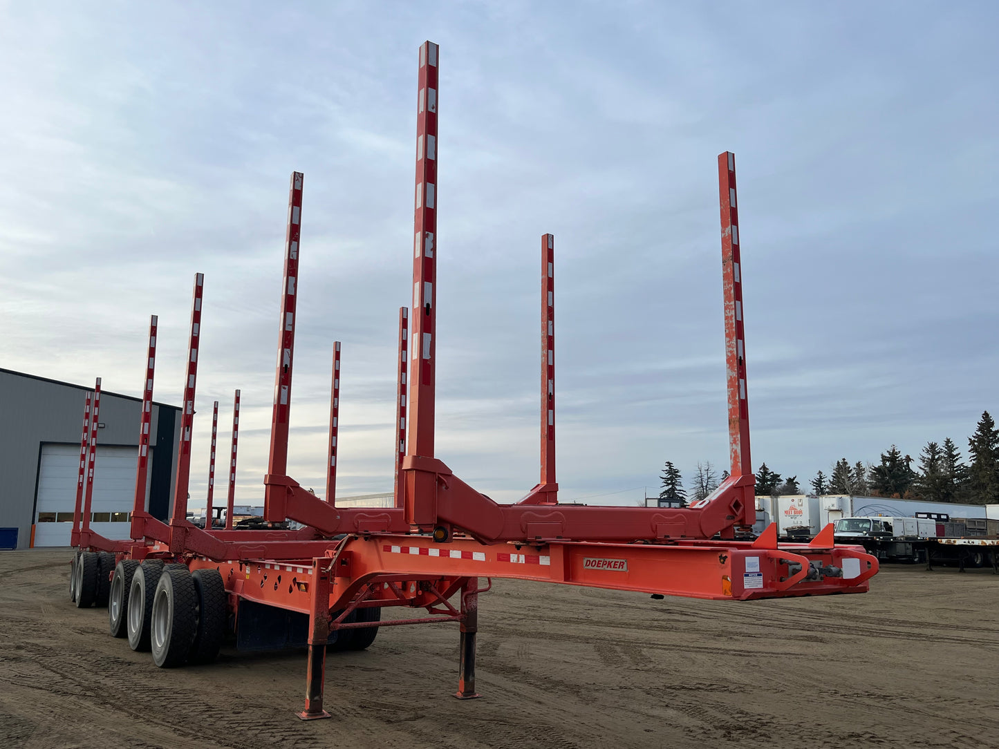 2016 Doepker Super B Log Trailer