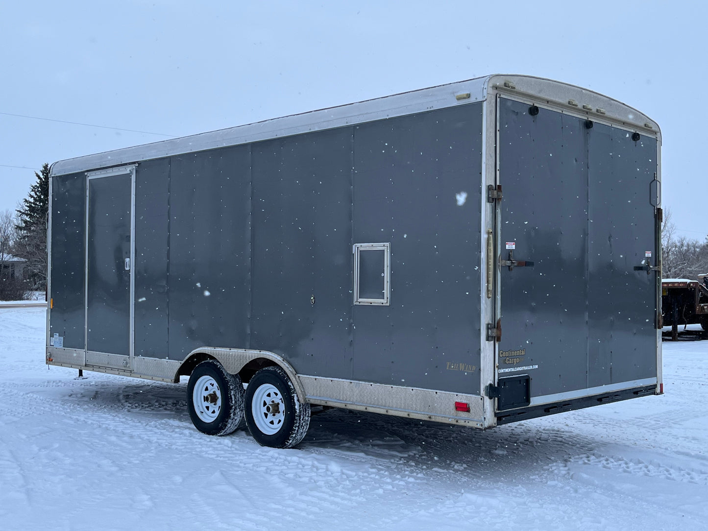 2013 Forest River T/A Enclosed Sled Trailer 24 FT