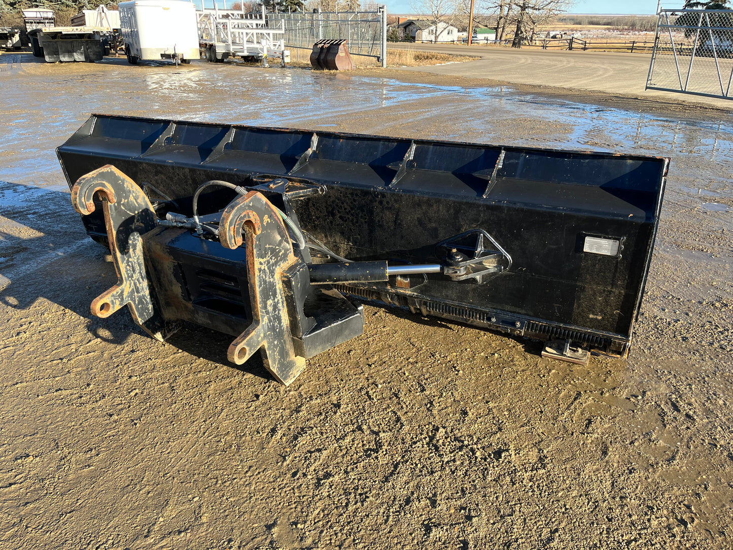 CAT 146 IN Hydraulic Reversible Snow Plow - Quick Attach